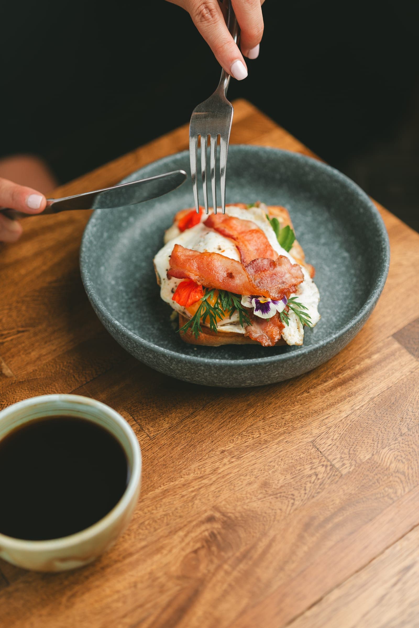 Desayuno en Olivea Café Wine Bar