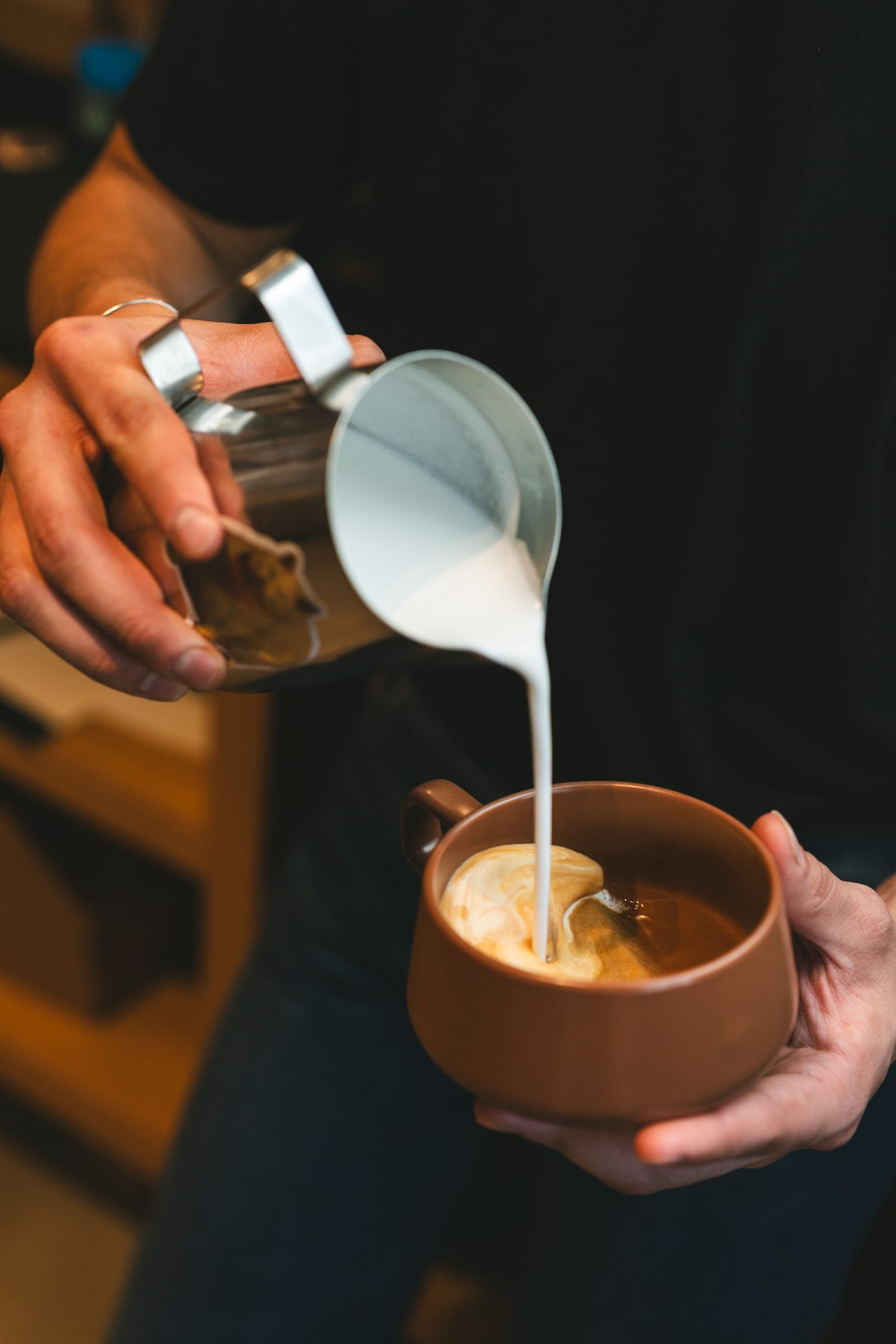 Coffee craft at Olivea Café Wine Bar